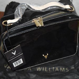 NWT black shoulder purse | Vanessa Williams